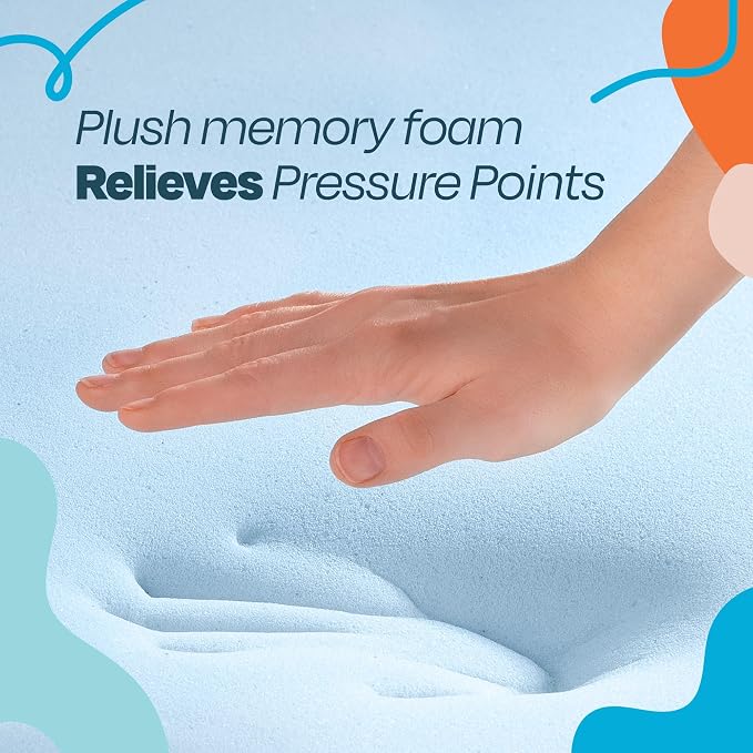 CloudRest Gel Memory Foam Mattress Topper